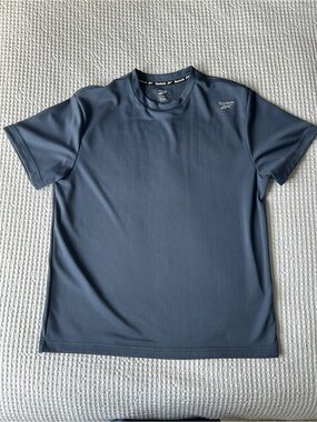 Reebok Men’s Short Sleeve Crew Tee - Slate Blue